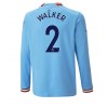 Manchester City Kyle Walker #2 Hjemmedrakt 2022-23 Langermet